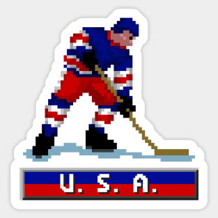 Team U.S.A. Hockey Sticker